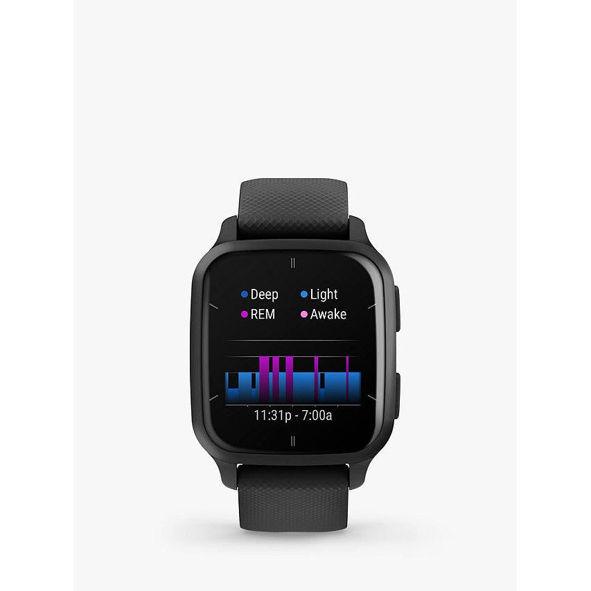 Garmin Venu Sq 2 Smart Watch - Black - Music Edition - Refurbished Good