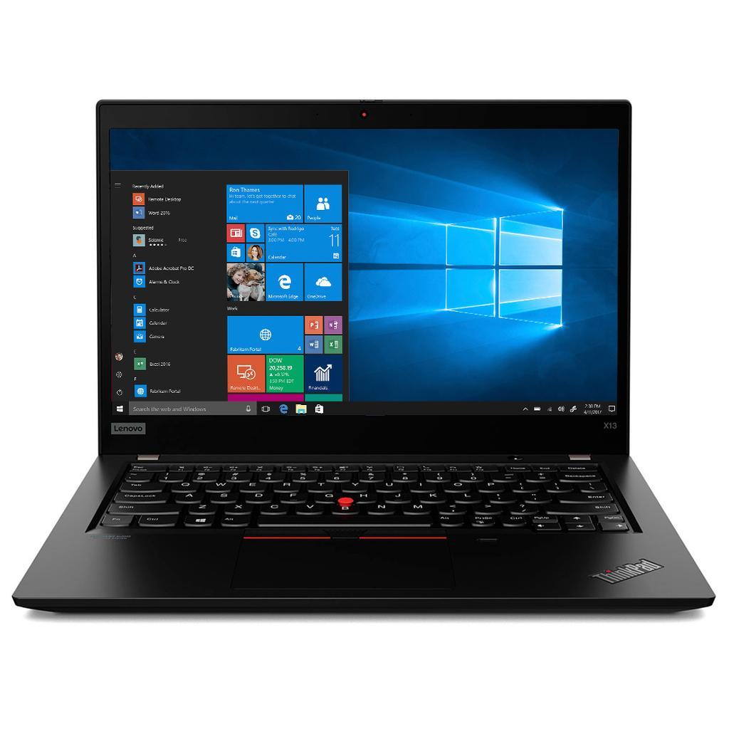 Lenovo ThinkPad X13 Gen 1 Intel Core I5-10310U CPU, 1.70 GHz 16GB RAM 256GB SSD Black