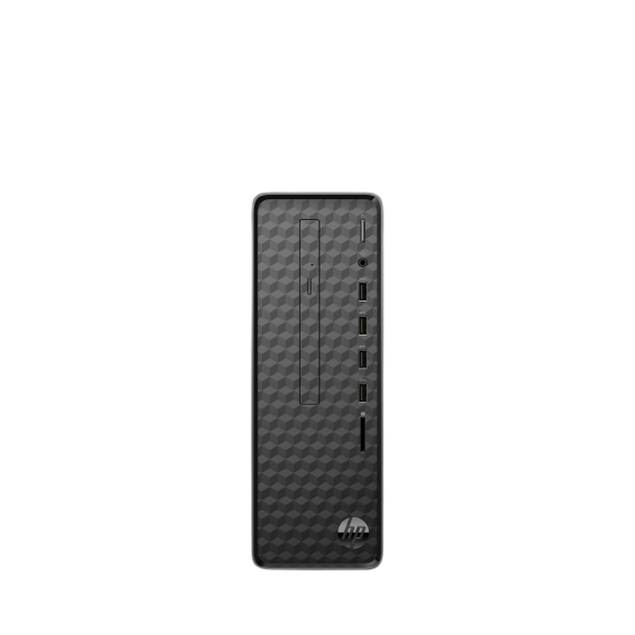 HP Slim Desktop S01-AF0010NA Desktop PC AMD Ryzen 3 8GB RAM, 1TB HDD, Black - Refurbished Good