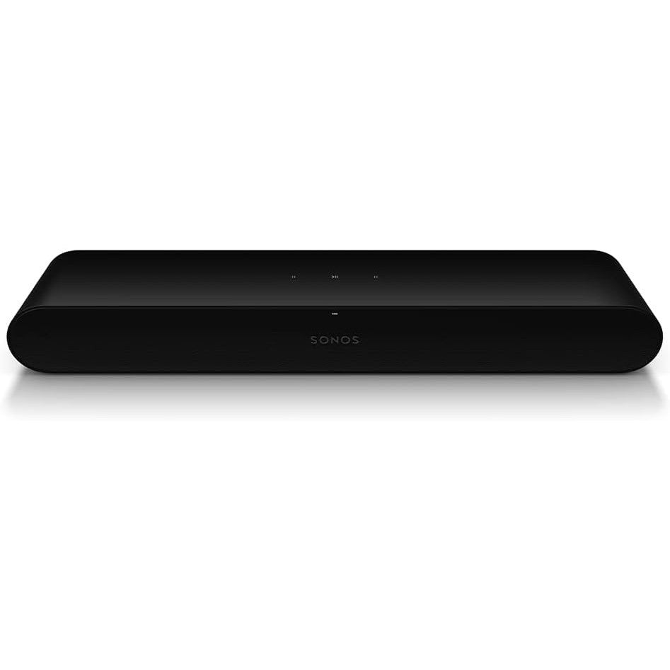 Sonos Ray Compact Smart Soundbar - Black - Pristine