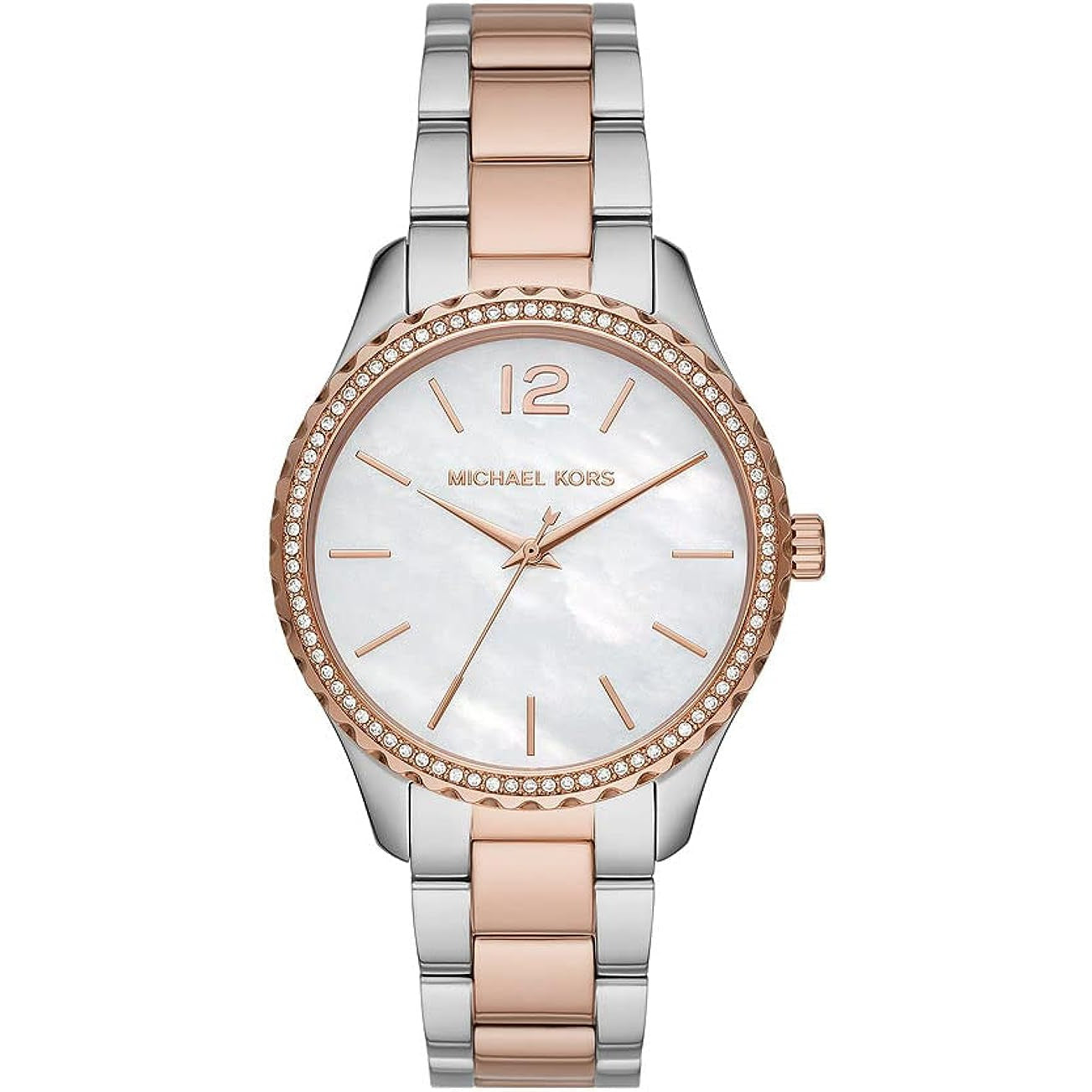 Michael Kors MK6849 Ladies Layton Two Tone Bracelet Watch