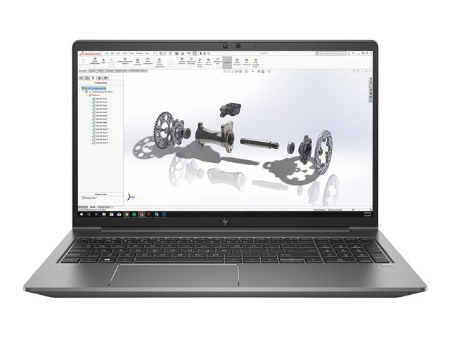 HP ZBook Power G7 Mobile Workstation, Intel Core I7-10750H CPU 2.60GHz, 16GB RAM 3200.00 MHZ DDR4 256GB SSD, Grade Excellent