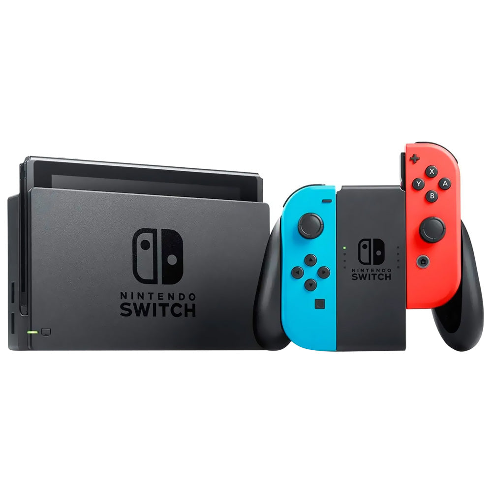 Nintendo Switch Console 32GB - Neon Blue / Red - Refurbished Good