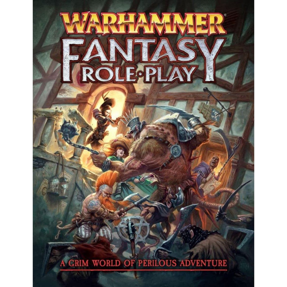 Cubicle 7 Warhammer Fantasy Roleplay A Grim World of Perilous Adventure Book - New