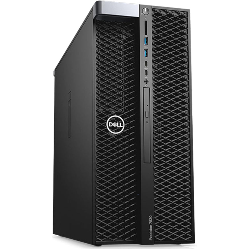 Dell Precision 7820 Tower Intel Xeon Gold 5122 8GB RAM 1TB HDD - Black