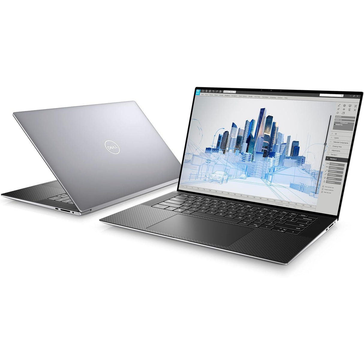 Dell Precision 5560 11th Gen Intel Core i7-11850H 2.50GHz, 32GB RAM 3200.00 MHZ DDR4 1000GB SSD, Grade Excellent