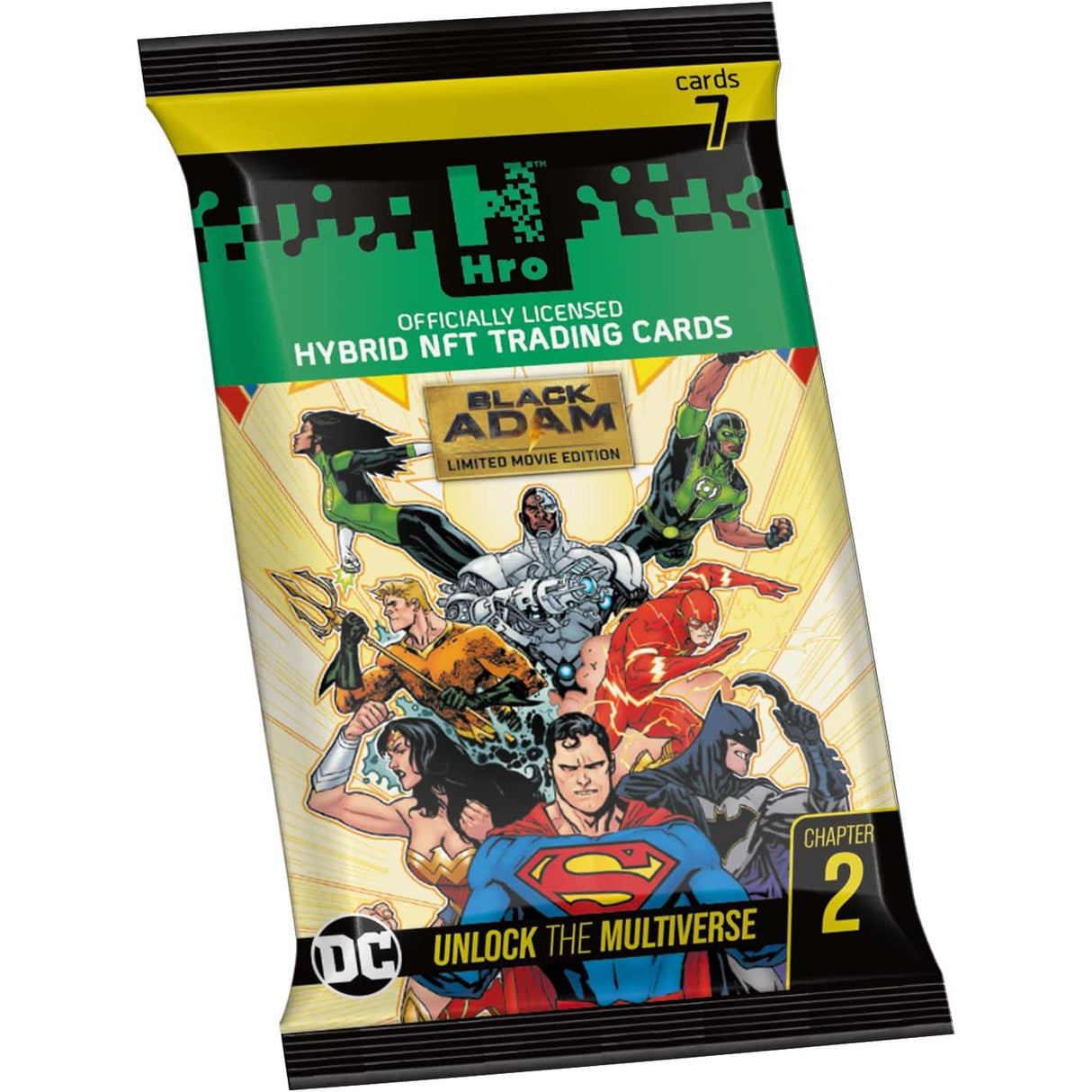 Hro Officially Licenced Hybrid Trading Cards - Black Adam