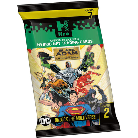 Hro Officially Licenced Hybrid Trading Cards - Black Adam