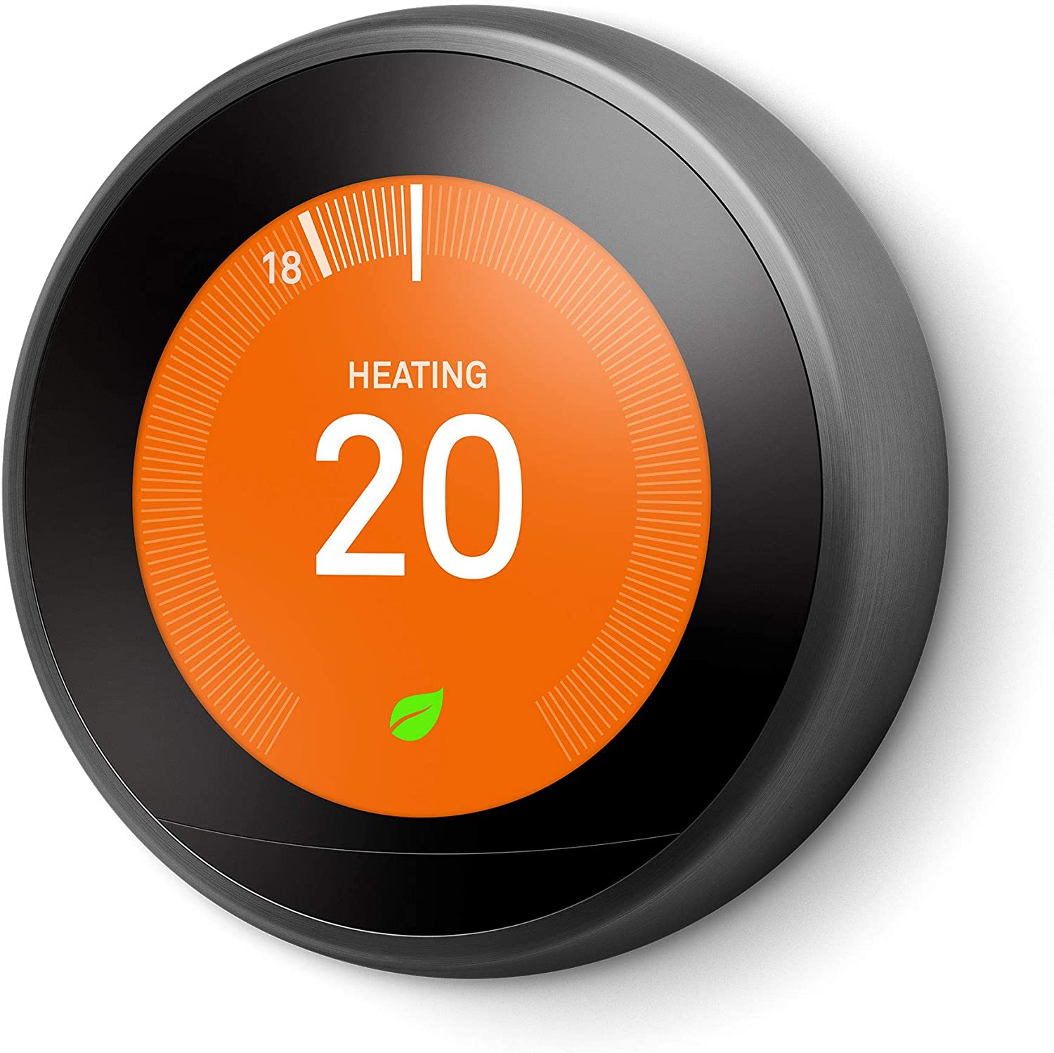 Nest Third Generation Learning Thermostat (T3029EX) - Black - Refurbished Excellent