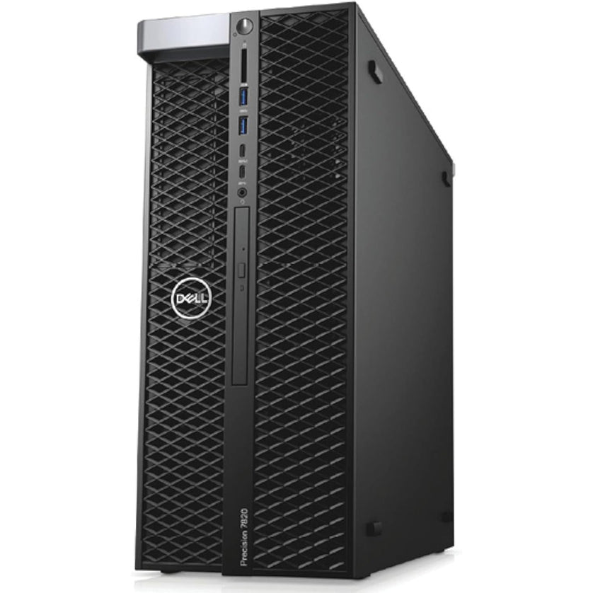 Dell Precision 7820 Tower Intel Xeon Gold 5122 8GB RAM 1TB HDD - Black