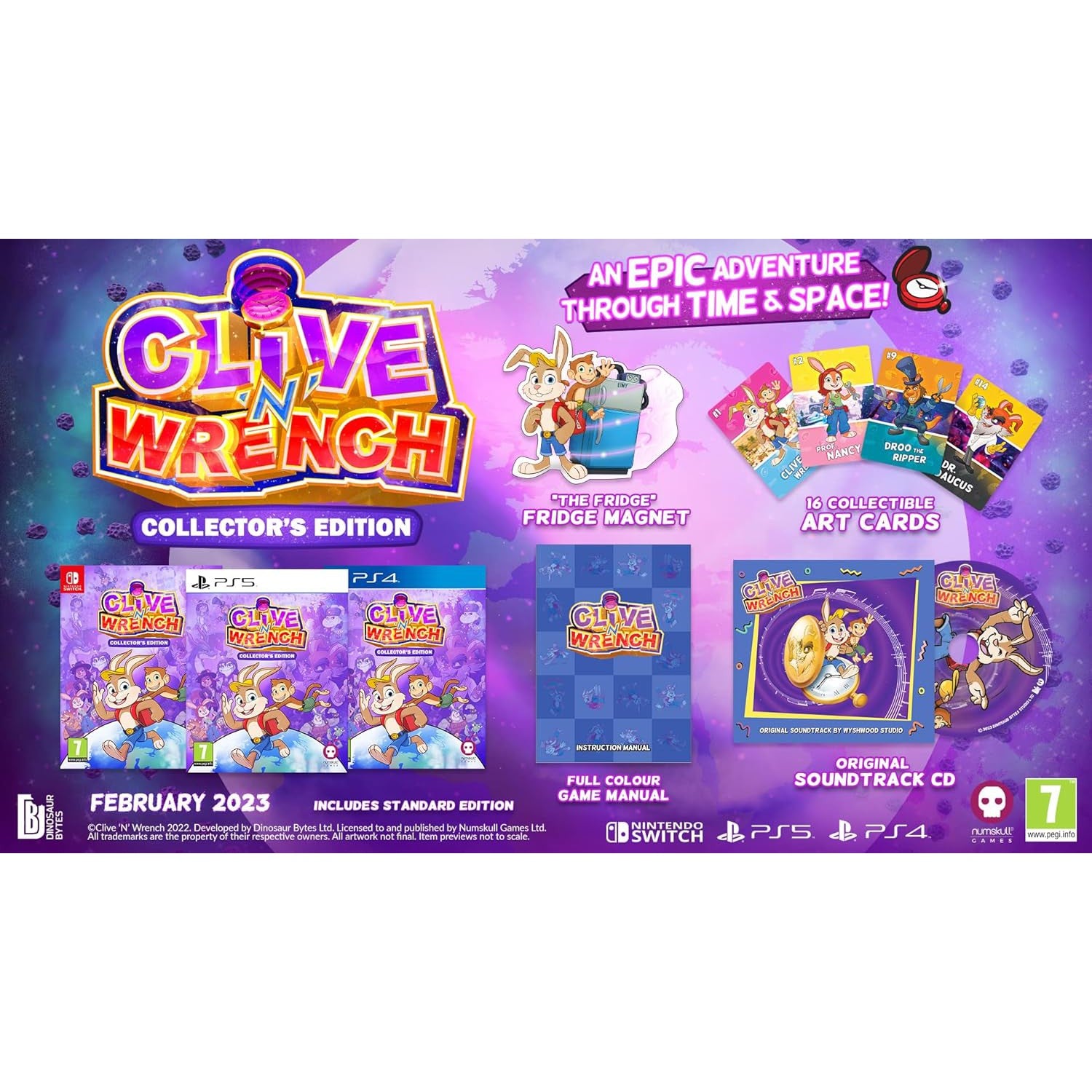 Clive 'n' Wrench Collector's Edition (Nintendo Switch)