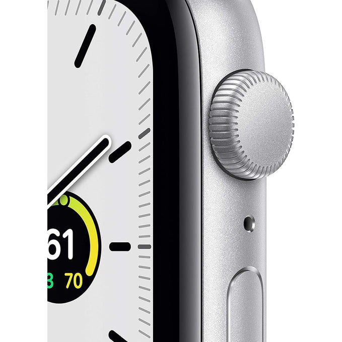 Apple Watch SE 40mm GPS Space Grey Aluminium with White Straps - Refurbished Good