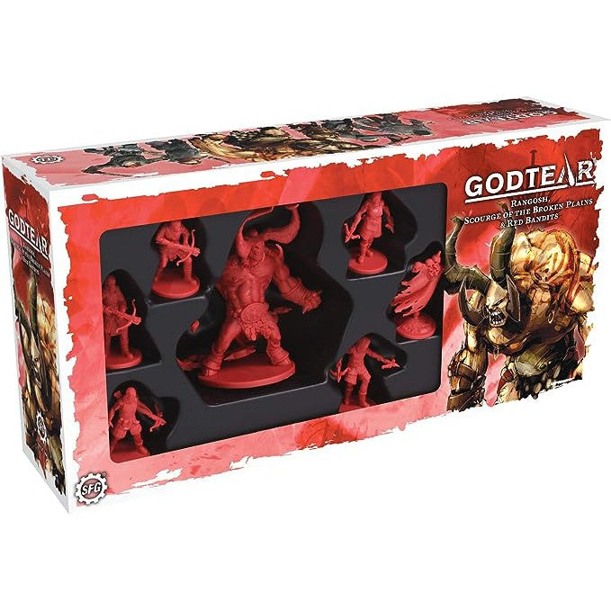 Steamforged Godtear: Rangosh, Scourge of The Broken Plains Champions Set