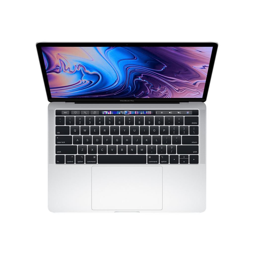 Apple MacBook Pro (13-inch, 2019, Four Thunderbolt 3 ports) Intel Core i5-8257U CPU 1.4GHz 8GB RAM 256GB SSD, Silver Grade Fair