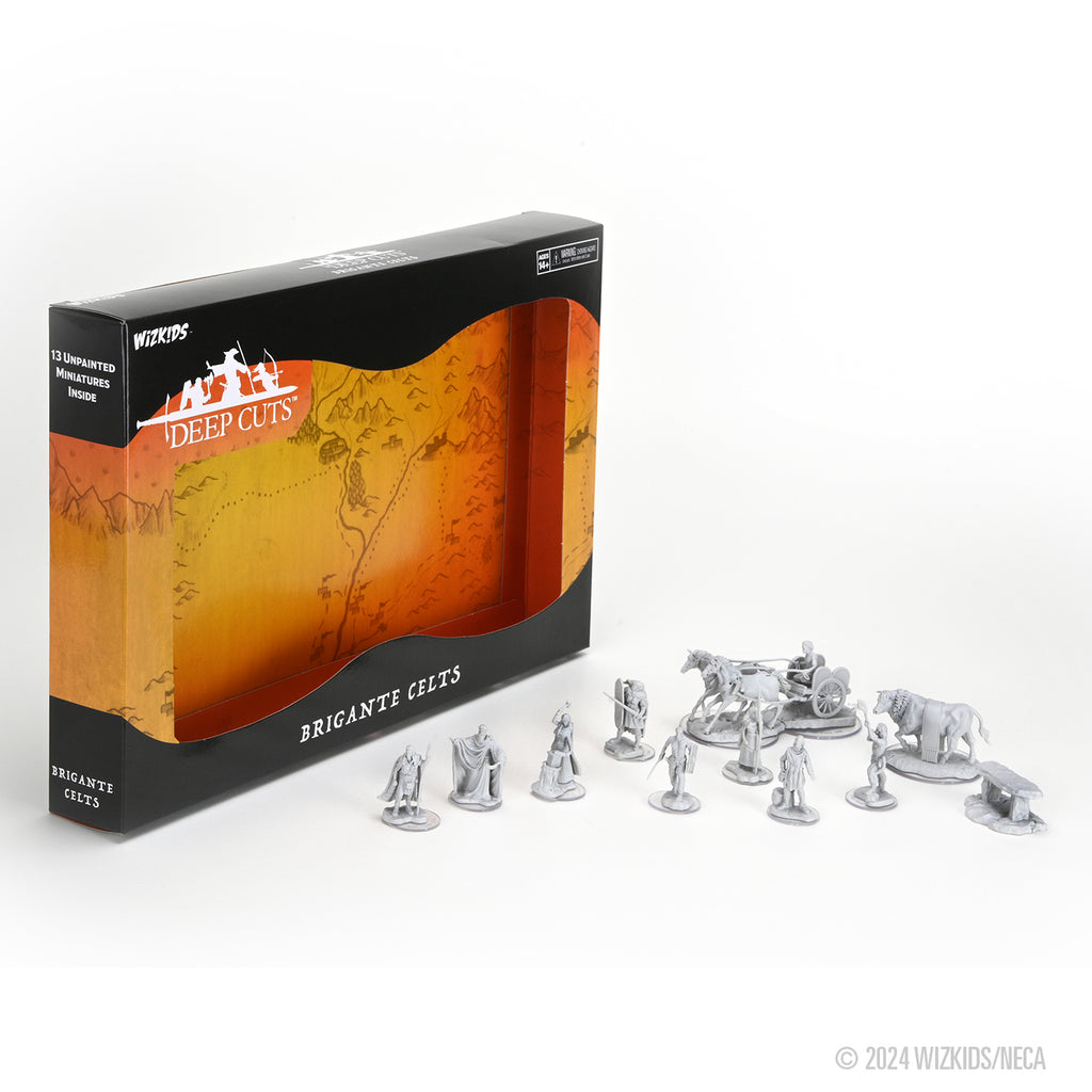 Wizkids Deep Cuts: Brigante Celts Miniatures - New