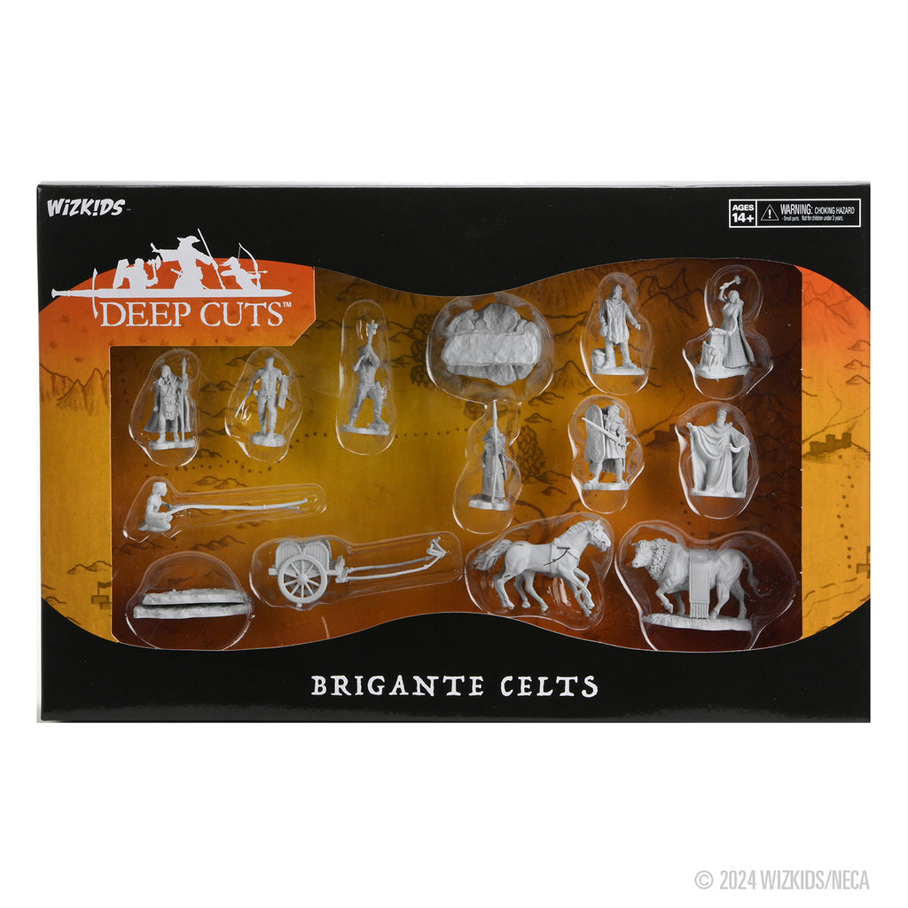 Wizkids Deep Cuts: Brigante Celts Miniatures - New