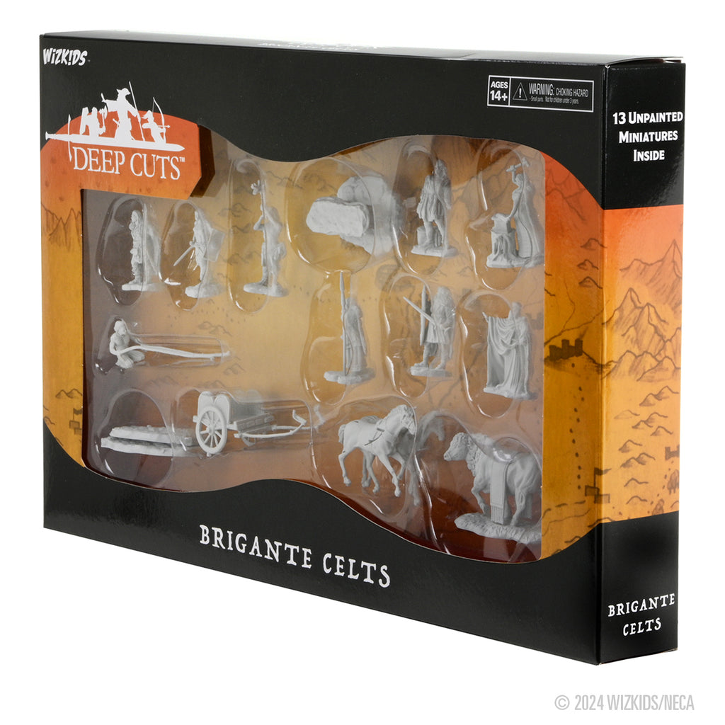Wizkids Deep Cuts: Brigante Celts Miniatures - New