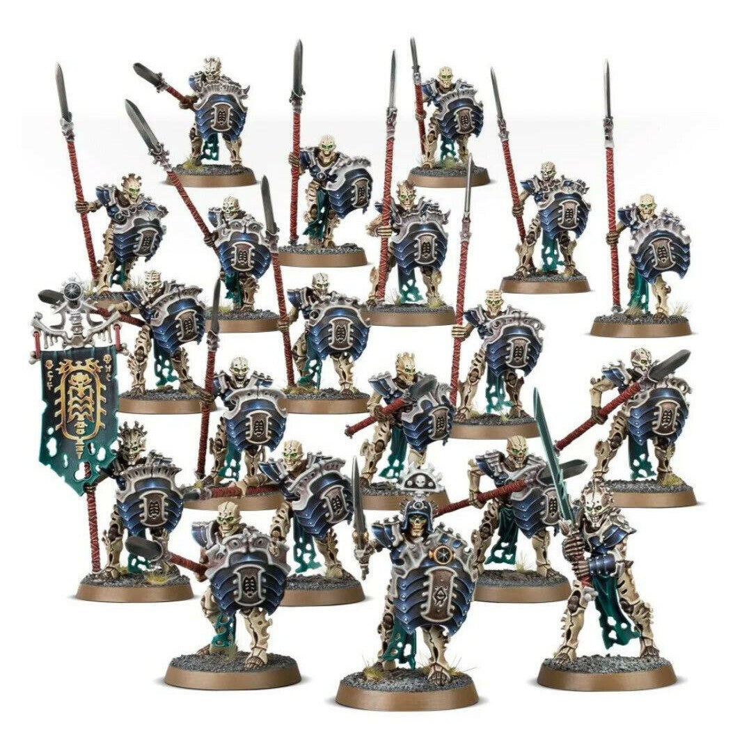 Warhammer Age of Sigmar Ossiarch Bonereapers Mortek Guard