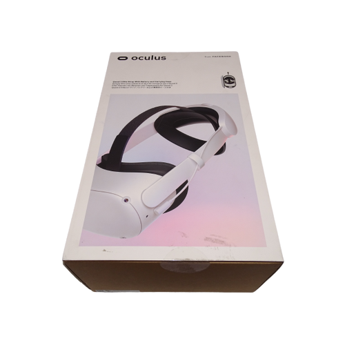 Oculus Quest 2 Elite Strap with Battery and Carrying Case - White - Refurbished Pristine