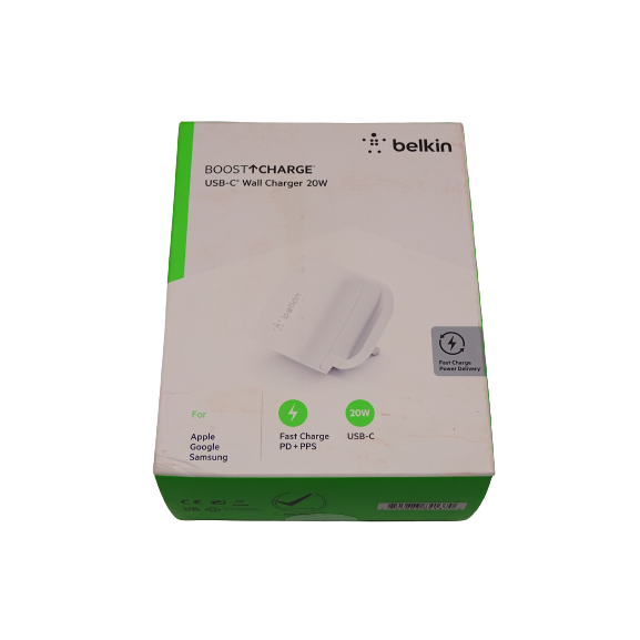 Belkin USB-C Wall Charger 20W - White