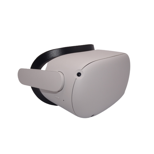 Oculus Quest 2 Virtual Reality Headset and Controllers, 128GB, White - Refurbished Good *Missing Parts* (153945)
