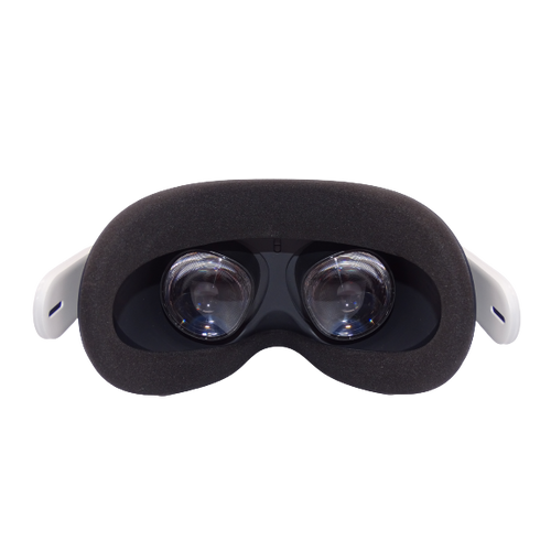 Oculus Quest 2 Virtual Reality Headset and Controllers, 128GB, White - Refurbished Good *Missing Parts* (153945)