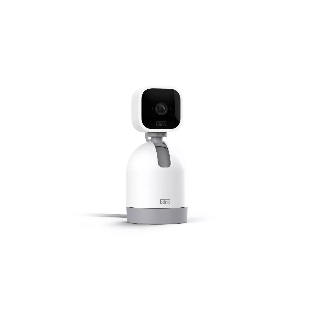 Blink Mini Pan-Tilt Alexa-Enabled Indoor Rotating Plug-In Smart Security Camera