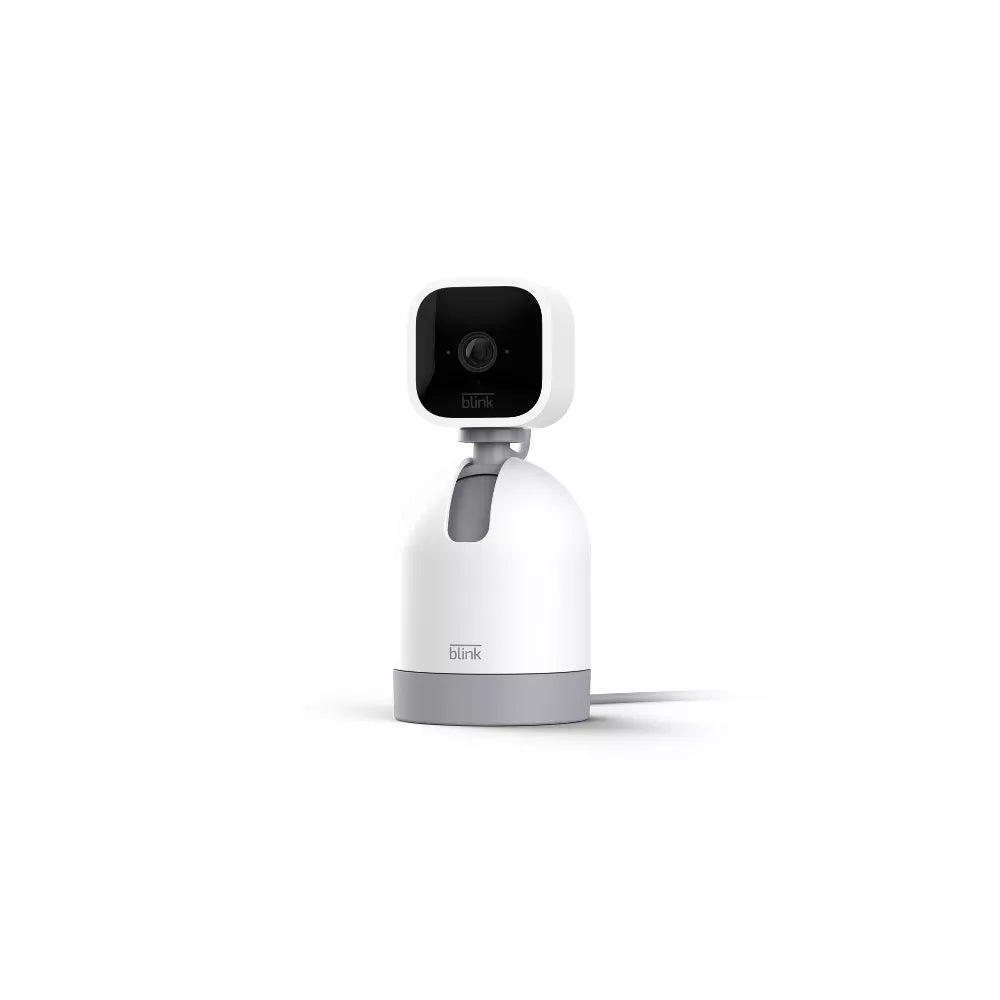 Blink Mini Pan-Tilt Alexa-Enabled Indoor Rotating Plug-In Smart Security Camera