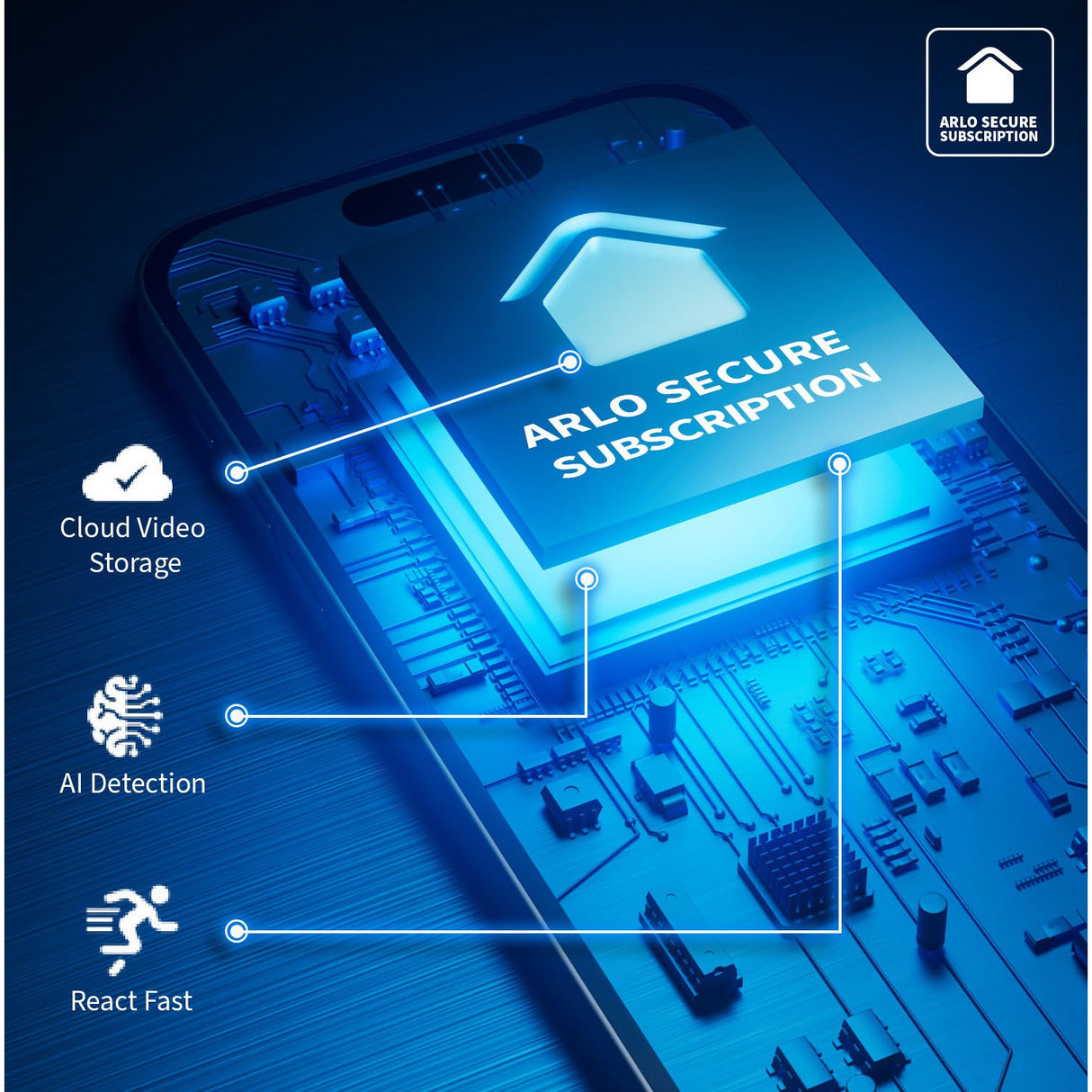 Arlo Ultra 2 Security System 2 Camera Kit - Black