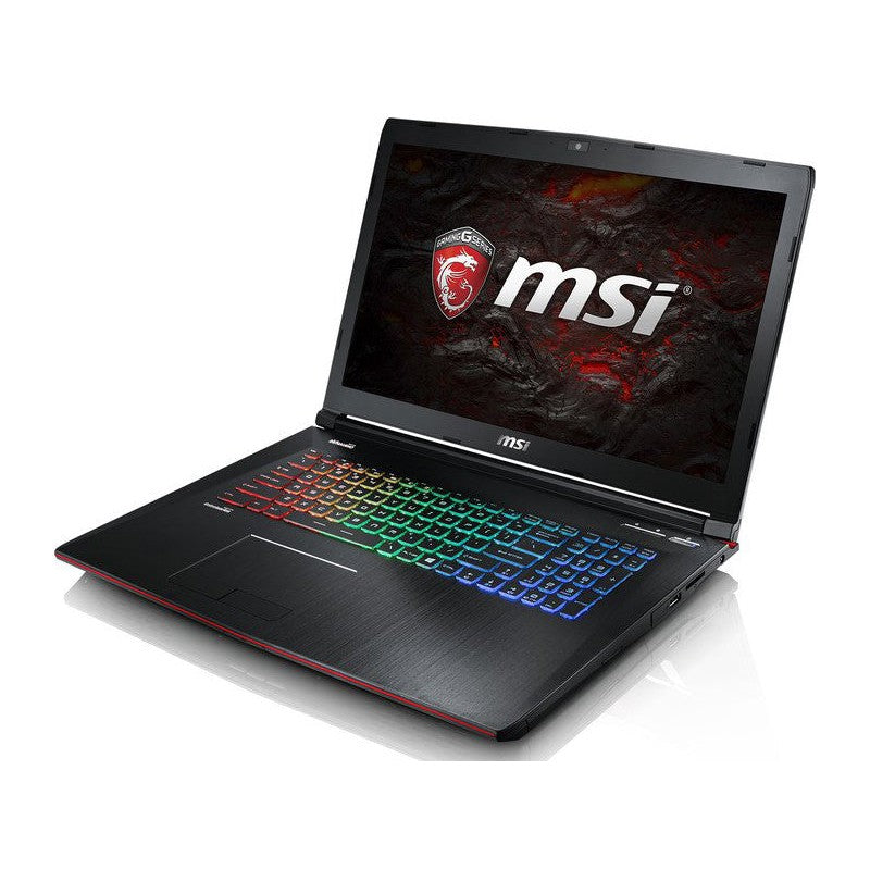 MSI MS-179B 17.3" Gaming Laptop, Intel Core i7 8GB RAM 1TB SSD - Black / Red