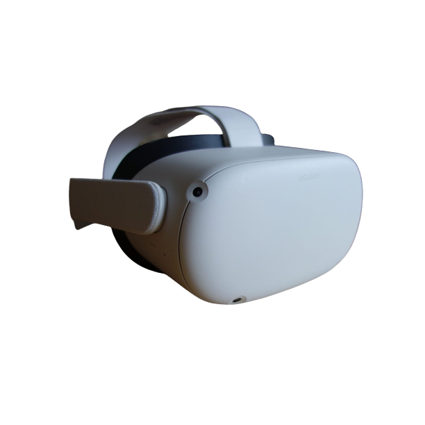 Oculus Quest 2 Virtual Reality Headset and Controllers, 256GB, White - Refurbished Good *Missing Parts* (153947)