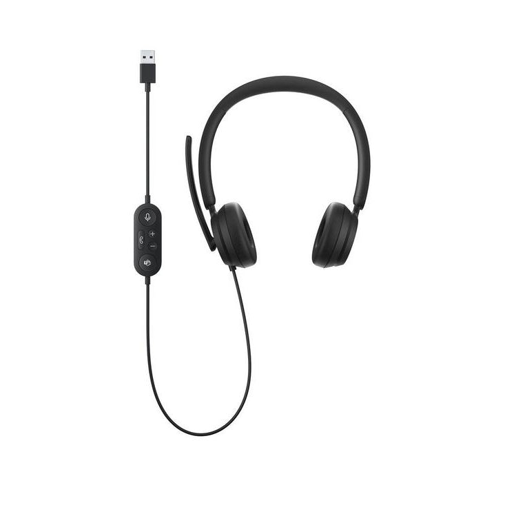 Microsoft Modern USB-A Headset - Black - New