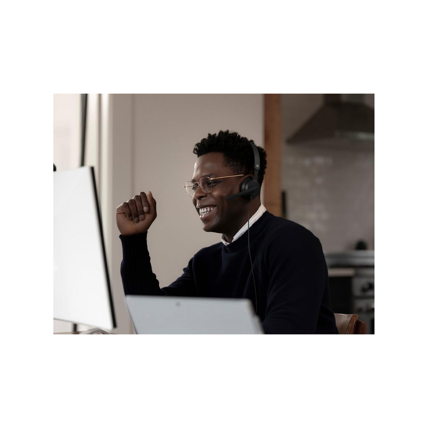 Microsoft Modern USB-A Headset - Black - New