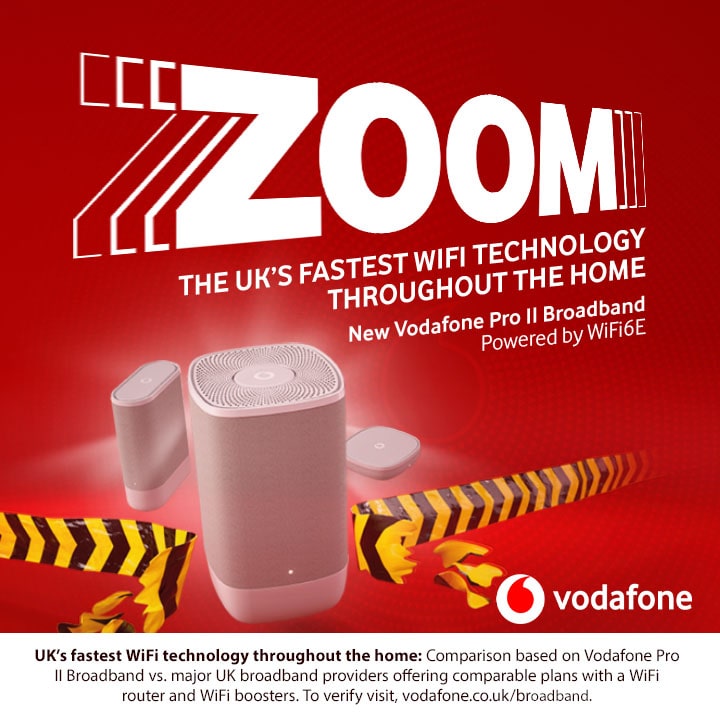 Vodafone Broadband Mobile Banner