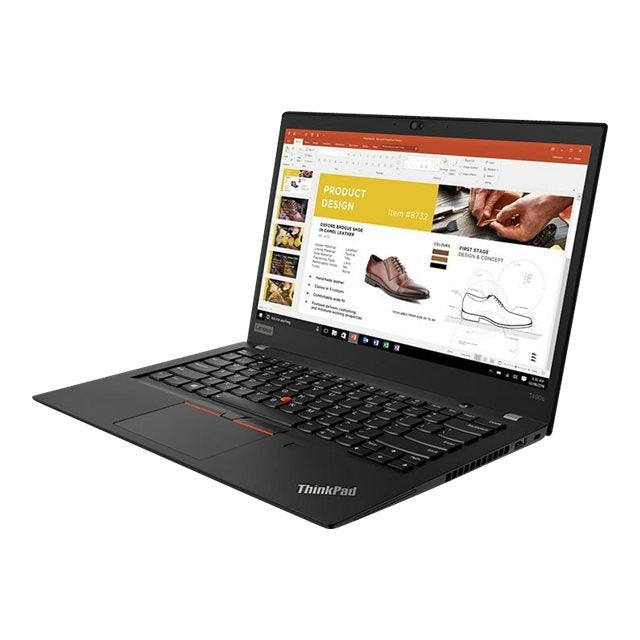 Refurbished Lenovo ThinkPad T490S Intel Core i5-8365U 16GB RAM - Black - Pristine