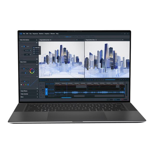 Refurbished Dell Precision 5560 Intel Core i7-11850H 32GB RAM 15.6" Laptop - Grey - Pristine