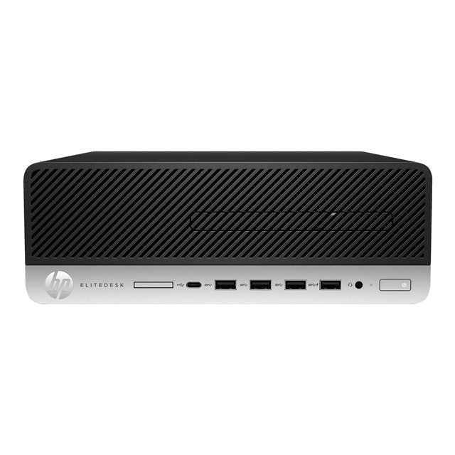 HP EliteDesk 705 G4 SFF AMD Pro A10-9700 8GB RAM 256GB SSD - Black - Refurbished Pristine