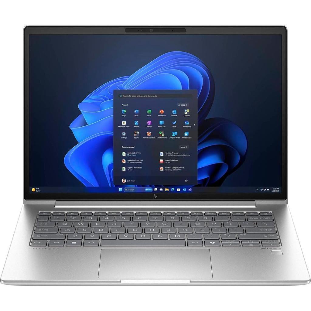 HP EliteBook 640 14 inch G11 Notebook PC, Intel Core Ultra 5 135U 4.36GHz, 16GB RAM 5600.00 MHZ DDR5 512GB SSD, Grade Excellent