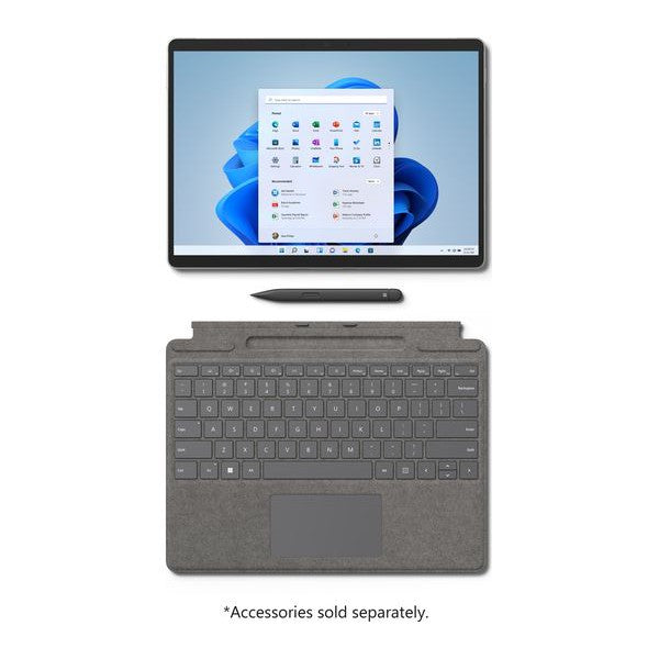 Microsoft Surface Pro 8 Intel Core i5, 8GB RAM. 128GB SSD, 13", Platinum - Refurbished Excellent