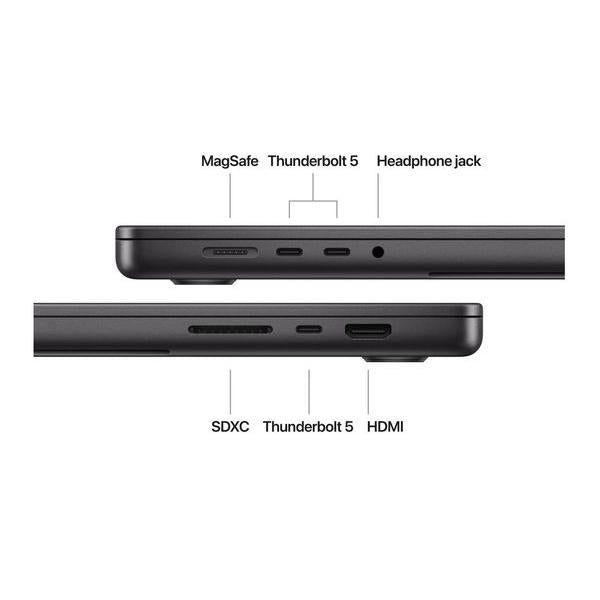 Apple MacBook Pro 16" M3 2023, M3 Pro 3.20GHz 36GB RAM 1000GB SSD, Space Black Grade Fair