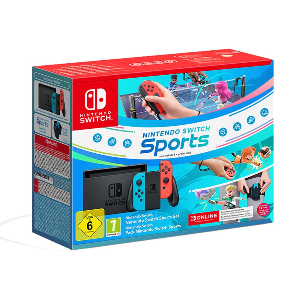 Nintendo Switch Red & Blue with Nintendo Switch Sports