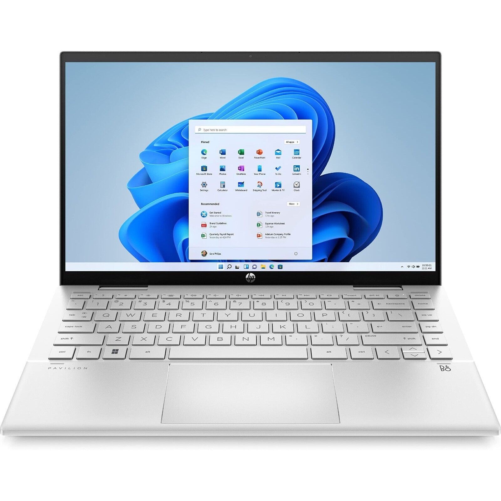 HP Pavilion x360 14-DY0031NA Intel Pentium Gold 4GB RAM 128GB SSD 14" - Silver