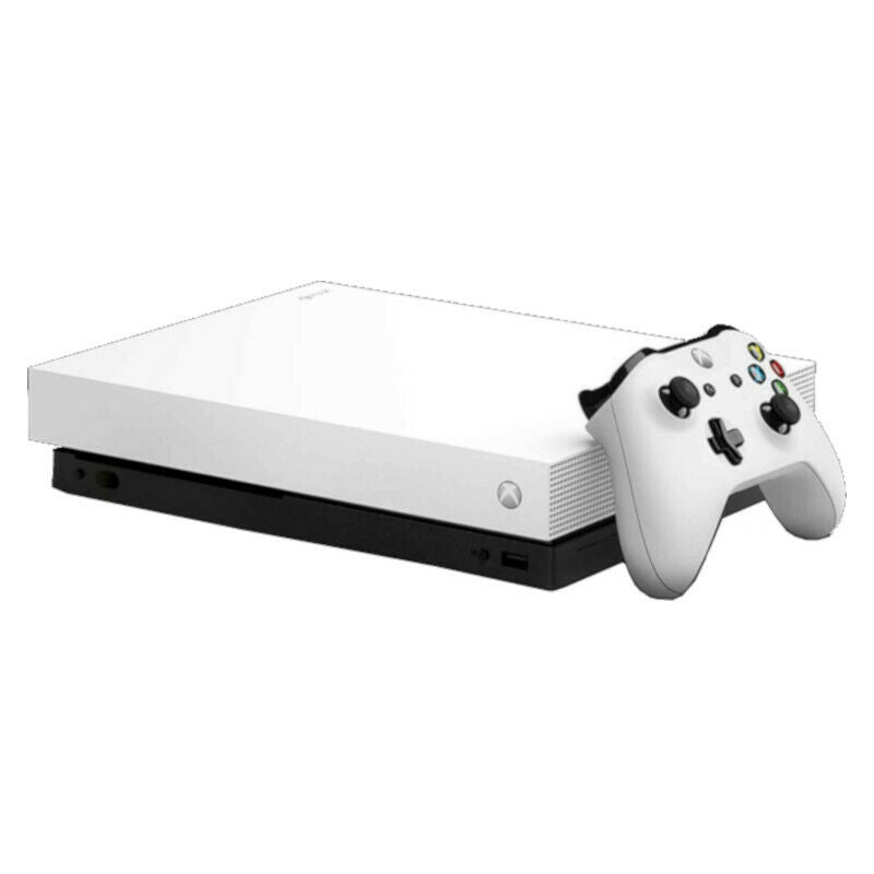 Microsoft Xbox One X Console - White - 825GB