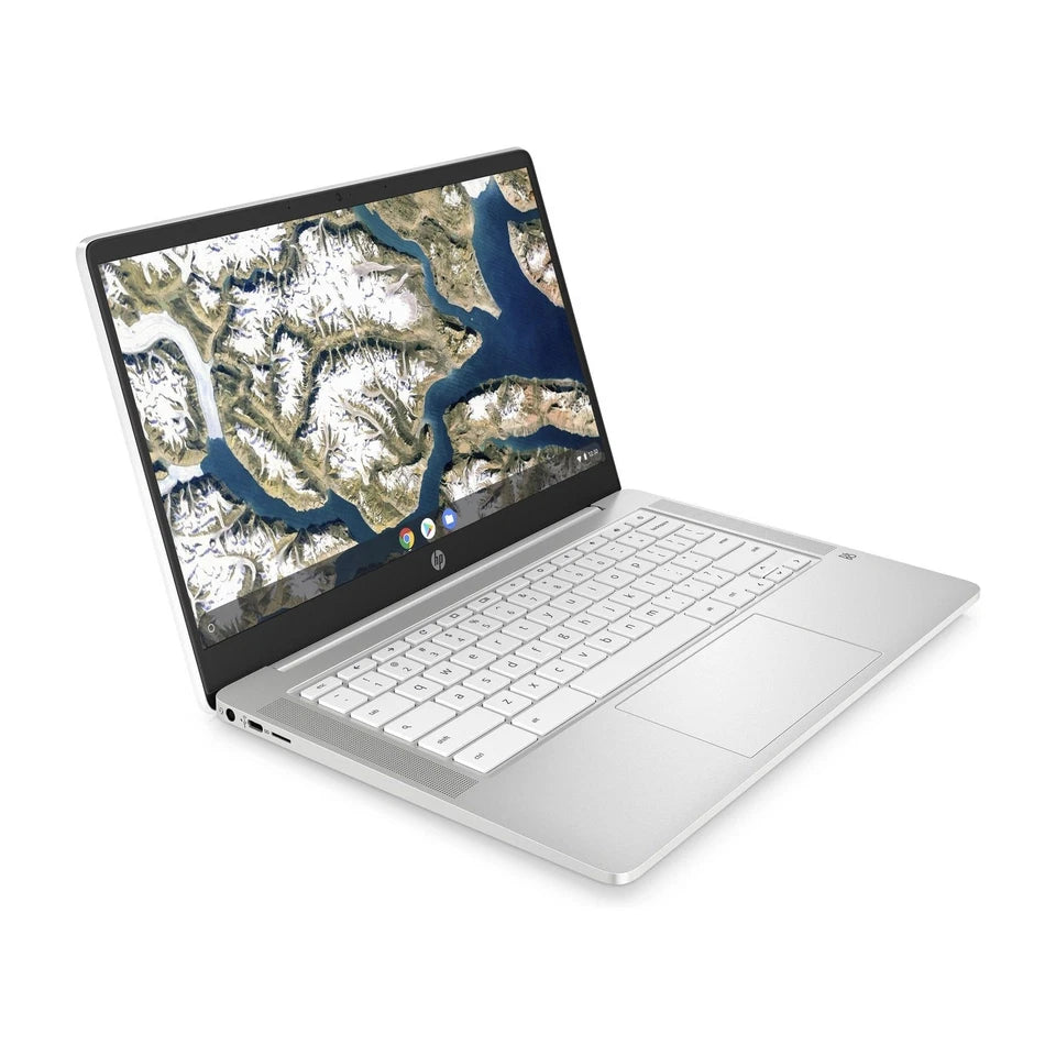 Refurbished HP Chromebook 14A-NA0005NA Intel Pentium N5030 8GB RAM 128GB 14" - White - Excellent