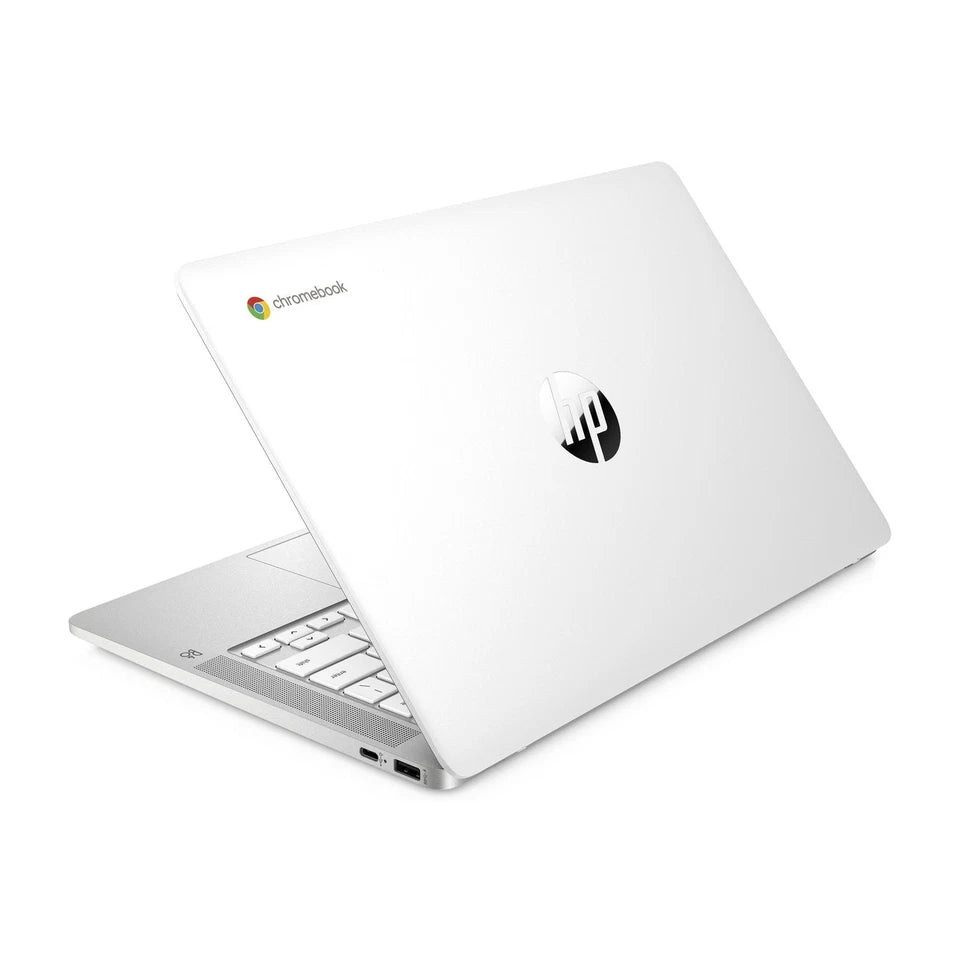 Refurbished HP Chromebook 14A-NA0005NA Intel Pentium N5030 8GB RAM 128GB 14" - White - Excellent