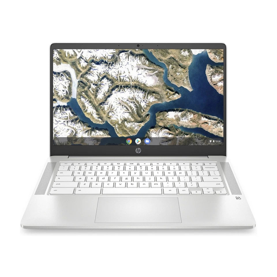 Refurbished HP Chromebook 14A-NA0005NA Intel Pentium N5030 8GB RAM 128GB 14" - White - Excellent