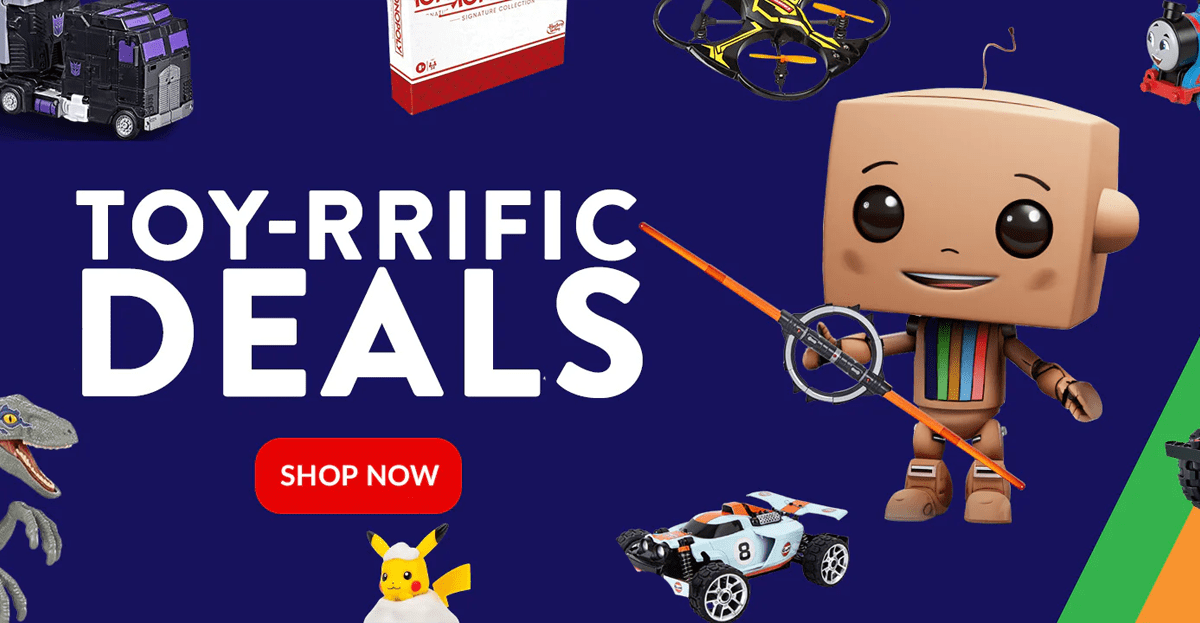 Toy-riffic Deals Mobile Banner