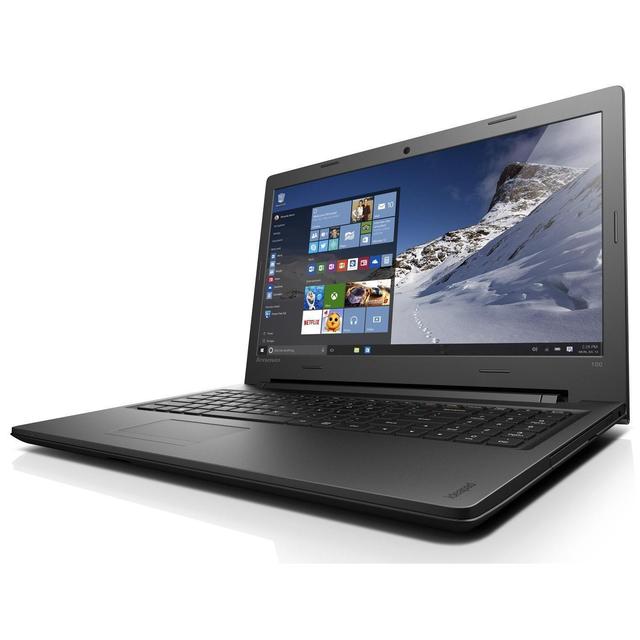 Lenovo IdeaPad 100-15IBD, Intel Core i3, 4GB RAM, 1TB SSD, 15.6", Black - Refurbished Good