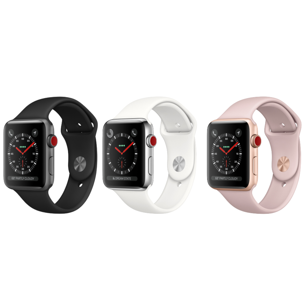 Apple watch series top 3 stainless steel 42mm