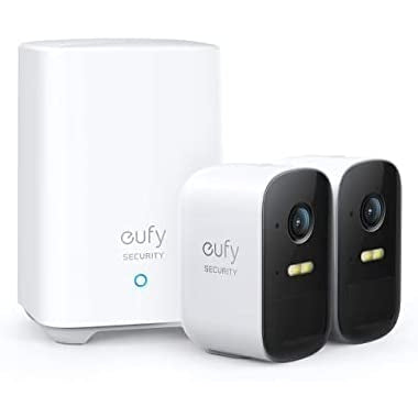 eufy Security Cam E - 2C 2-Cam Kit, Security Camera Outdoor, Wireless Home Security System